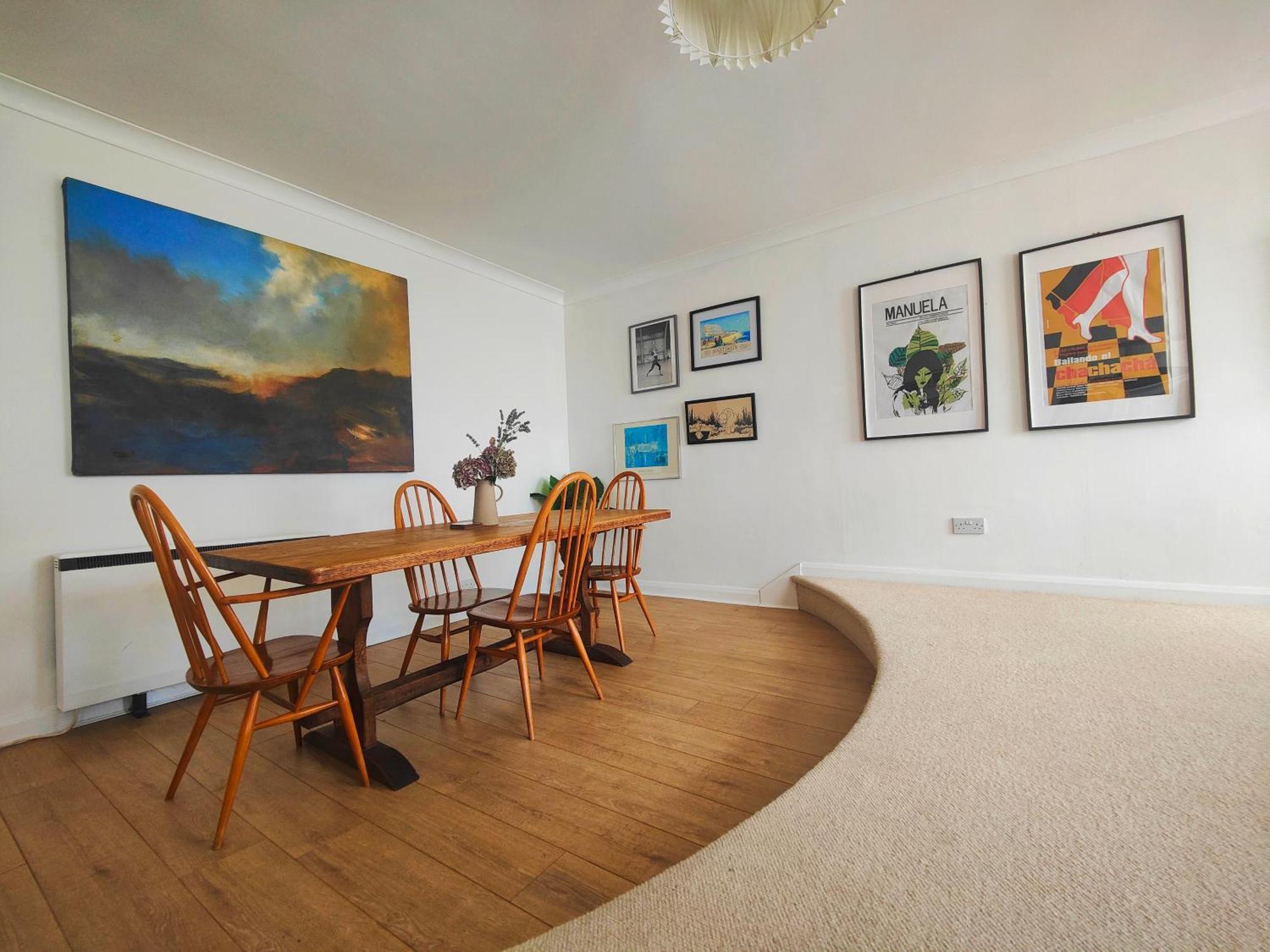 Stunning Seafront Flat,St Leonards Appartement Buitenkant foto